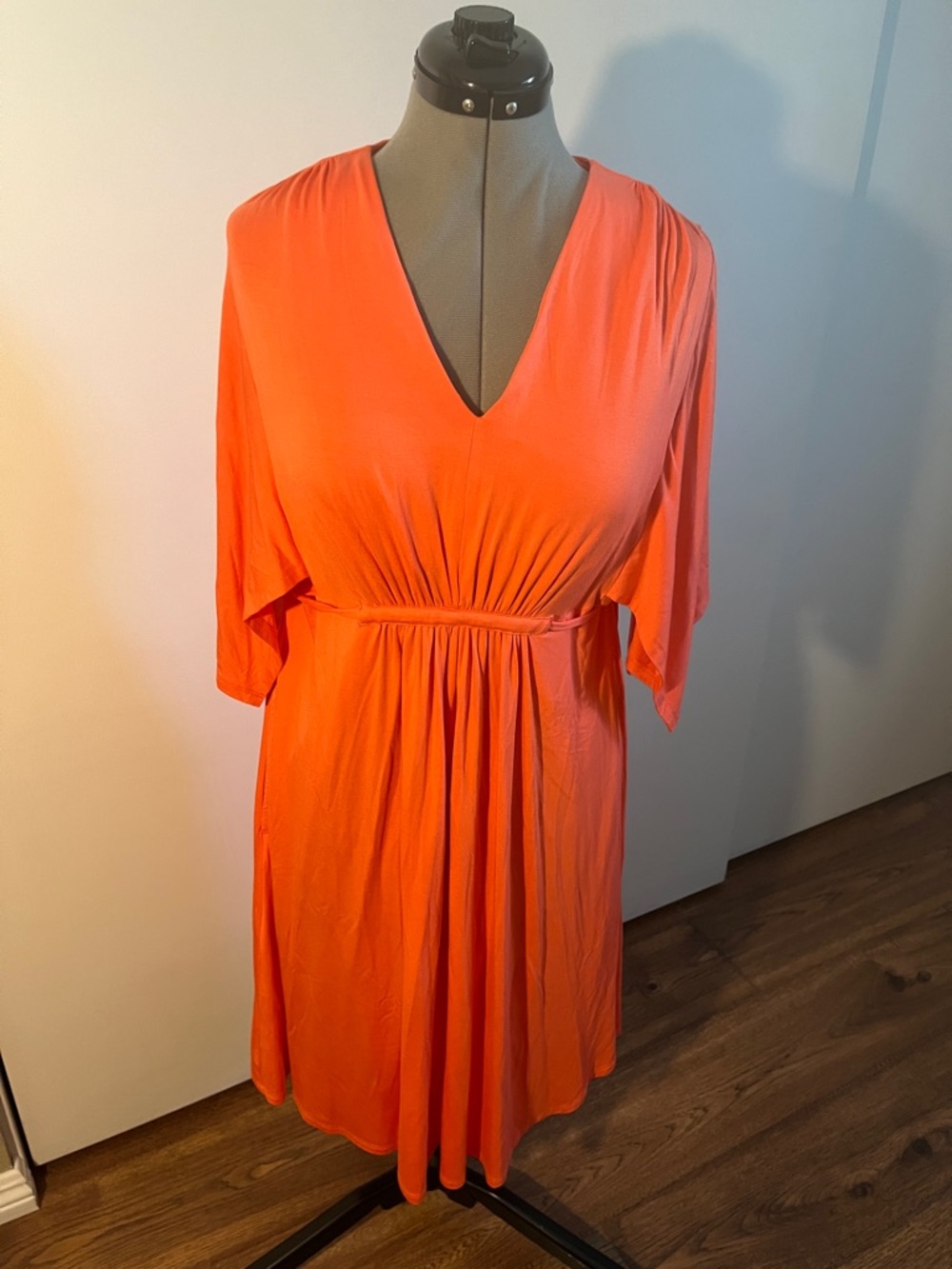 Soma Orange Midi Dress
